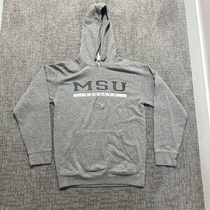 MSU bobcats college spellout hoodie champion tag‎